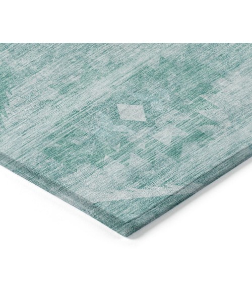 Addison Chantille ACN837-Aqua 9 ft. X 12 ft. Rectangle Rug