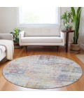 Addison Chantille ACN838-Ivory 8 ft. X 8 ft. Round Rug