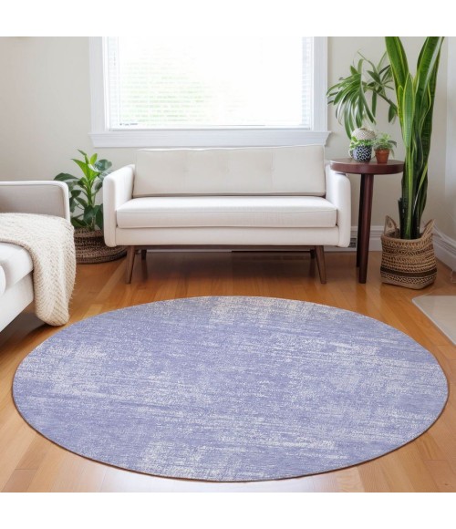 Addison Chantille ACN839-Lavender 8 ft. X 8 ft. Round Rug