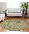 Addison Chantille ACN842-Brown 8 ft. X 8 ft. Round Rug