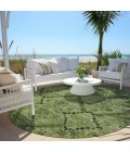 Addison Chantille ACN842-Olive 8 ft. X 8 ft. Round Rug