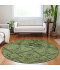 Addison Chantille ACN842-Olive 8 ft. X 8 ft. Round Rug