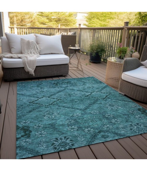 Addison Chantille ACN842-Teal 10 ft. X 14 ft. Rectangle Rug