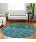 Addison Chantille ACN842-Teal 8 ft. X 8 ft. Round Rug