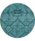 Addison Chantille ACN842-Teal 8 ft. X 8 ft. Round Rug