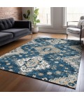 Addison Chantille Rug ACN846-Navy 10 ft. X 14 ft. Rectangle - Rugs Town Addison Chantille ACN846-Navy 10 ft. X 14 ft. Rectangle Rug