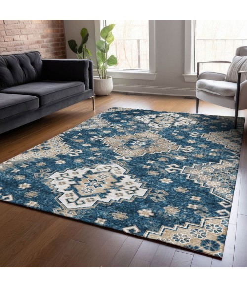 Addison Chantille Rug ACN846-Navy 10 ft. X 14 ft. Rectangle - Rugs Town Addison Chantille ACN846-Navy 10 ft. X 14 ft. Rectangle Rug