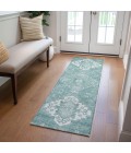Addison Chantille ACN847-Aqua 2 ft. 3 in. X 7 ft. 6 in. Rectangle Rug