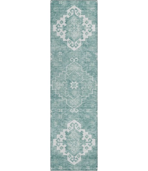 Addison Chantille ACN847-Aqua 2 ft. 3 in. X 7 ft. 6 in. Rectangle Rug