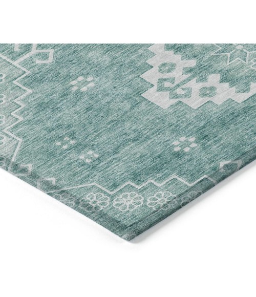 Addison Chantille ACN847-Aqua 5 ft. X 7 ft. 6 in. Rectangle Rug