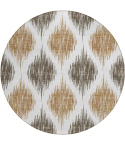 Addison Chantille ACN848-Chocolate 8 ft. X 8 ft. Round Rug