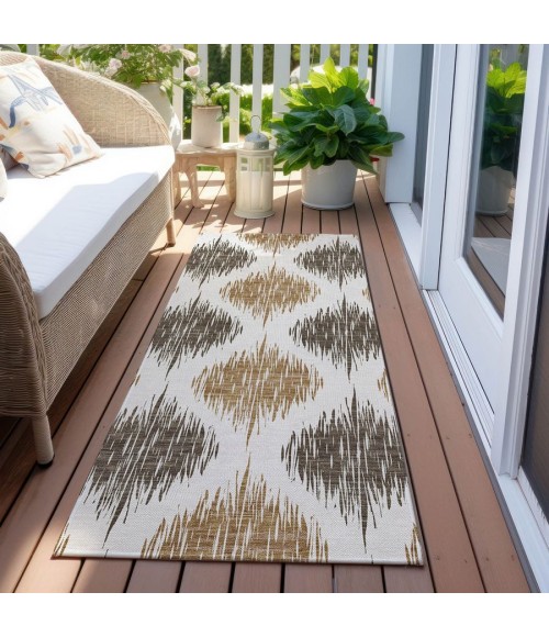 Addison Chantille ACN848-Chocolate 2 ft. 3 in. X 7 ft. 6 in. Rectangle Rug