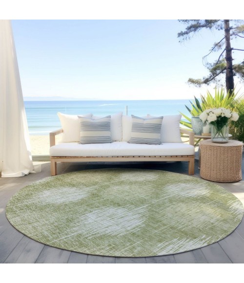 Addison Chantille ACN849-Aloe 8 ft. X 8 ft. Round Rug