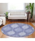 Addison Chantille ACN849-Denim 8 ft. X 8 ft. Round Rug