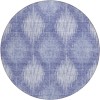Addison Chantille ACN849-Denim 8 ft. X 8 ft. Round Rug