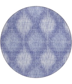Addison Chantille ACN849-Denim 8 ft. X 8 ft. Round Rug