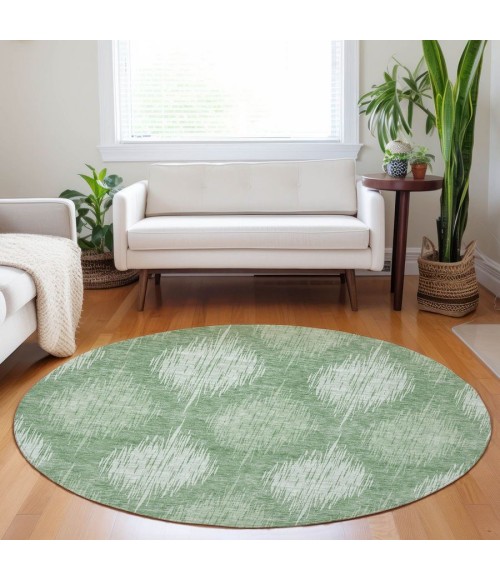 Addison Chantille ACN849-Mint 8 ft. X 8 ft. Round Rug