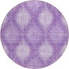 Addison Chantille ACN849-Plum 8 ft. X 8 ft. Round Rug