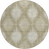 Addison Chantille ACN849-Taupe 8 ft. X 8 ft. Round Rug