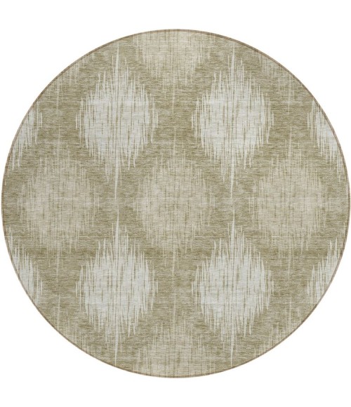 Addison Chantille ACN849-Taupe 8 ft. X 8 ft. Round Rug