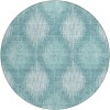 Addison Chantille ACN849-Teal 8 ft. X 8 ft. Round Rug