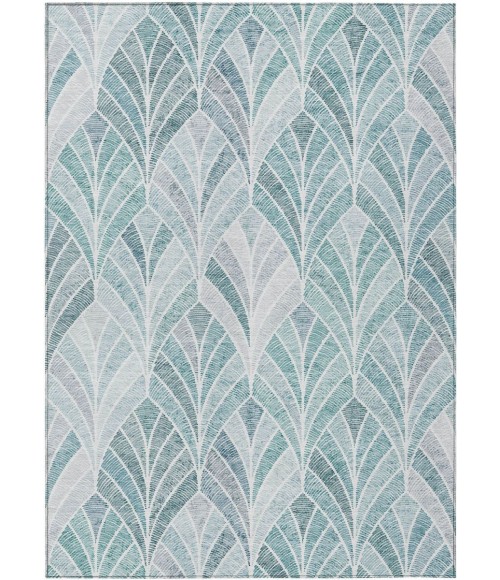 Addison Chantille ACN851-Aqua 9 ft. X 12 ft. Rectangle Rug
