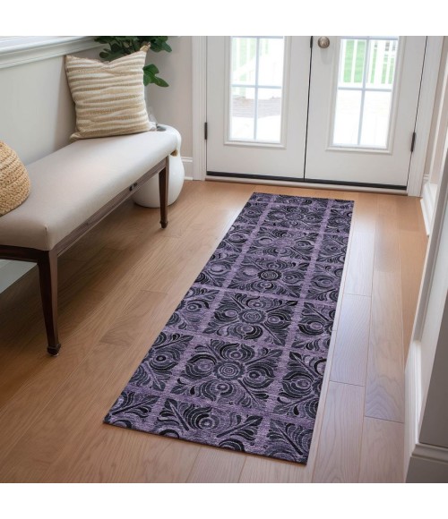 Addison Chantille ACN853-Purple 2 ft. 3 in. X 7 ft. 6 in. Rectangle Rug