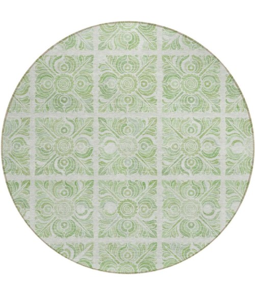 Addison Chantille ACN854-Aloe 8 ft. X 8 ft. Round Rug