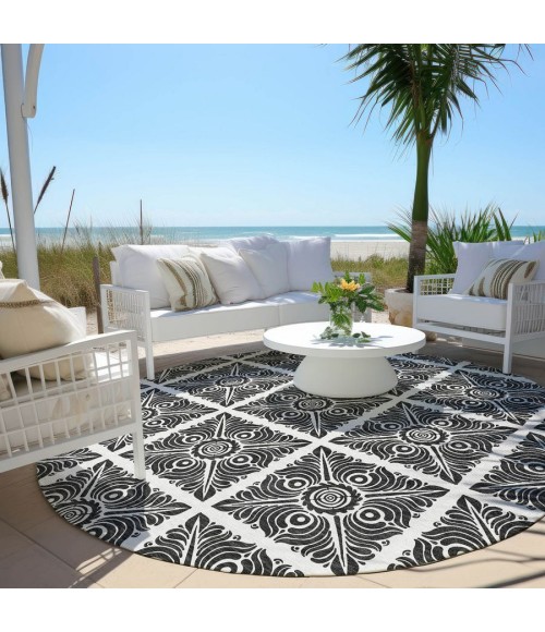 Addison Chantille ACN854-Ivory 8 ft. X 8 ft. Round Rug