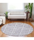 Addison Chantille ACN854-Lavender 8 ft. X 8 ft. Round Rug