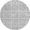 Addison Chantille ACN854-Silver 8 ft. X 8 ft. Round Rug