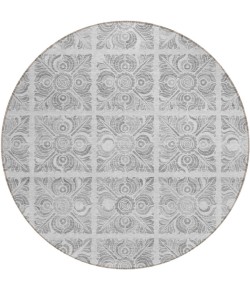 Addison Chantille ACN854-Silver 8 ft. X 8 ft. Round Rug