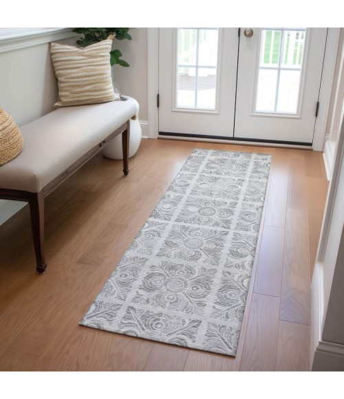 Addison Chantille ACN854-Silver 2 ft. 3 in. X 7 ft. 6 in. Rectangle Rug