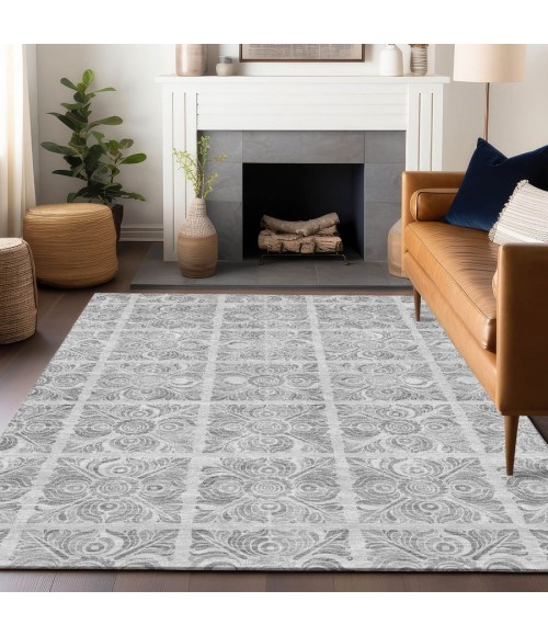 Addison Chantille Rug ACN854-Silver 10 ft. X 14 ft. Rectangle - Rugs Town Addison Chantille ACN854-Silver 10 ft. X 14 ft. Rectangle Rug