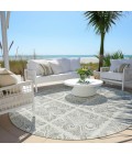 Addison Chantille ACN854-Taupe 8 ft. X 8 ft. Round Rug