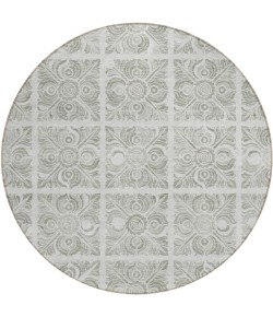 Addison Chantille ACN854-Taupe 8 ft. X 8 ft. Round Rug