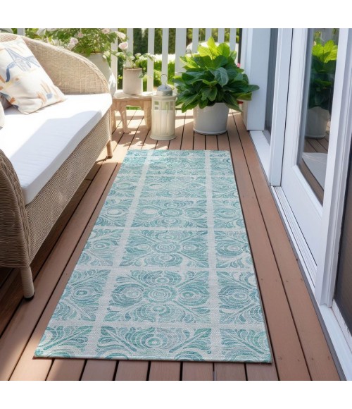 Addison Chantille ACN854-Turquoise 2 ft. 3 in. X 7 ft. 6 in. Rectangle Rug