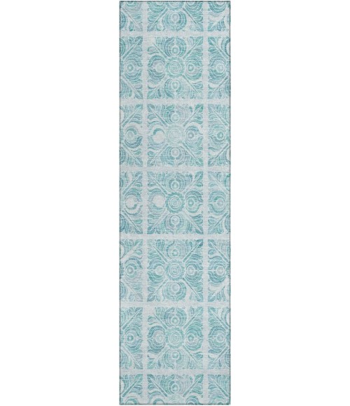 Addison Chantille ACN854-Turquoise 2 ft. 3 in. X 7 ft. 6 in. Rectangle Rug