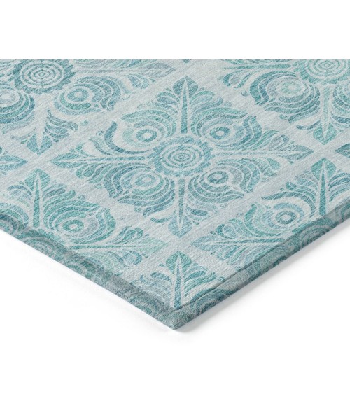Addison Chantille ACN854-Turquoise 5 ft. X 7 ft. 6 in. Rectangle Rug