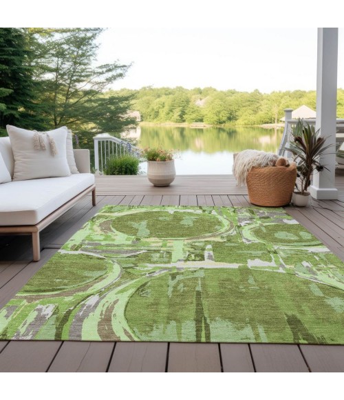 Addison Chantille ACN855-Green 8 ft. X 10 ft. Rectangle Rug