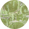 Addison Chantille ACN855-Green 8 ft. X 8 ft. Round Rug