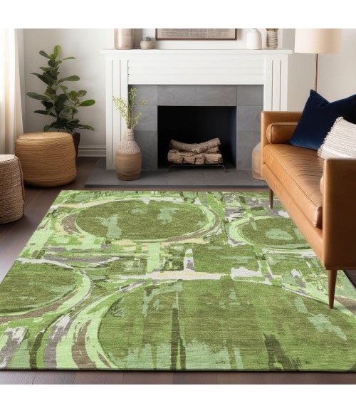 Addison Chantille ACN855-Green 8 ft. X 10 ft. Rectangle Rug