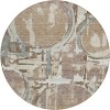 Addison Chantille ACN855-Mocha 8 ft. X 8 ft. Round Rug