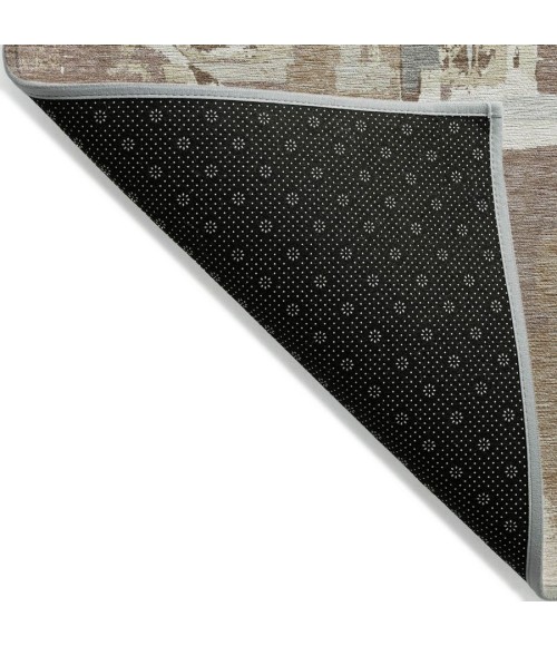 Addison Chantille ACN855-Mocha 8 ft. X 8 ft. Round Rug