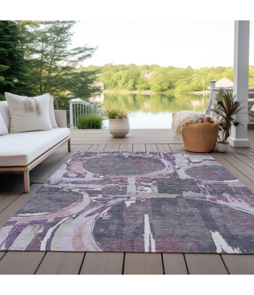 Addison Chantille ACN855-Purple 3 ft. X 5 ft. Rectangle Rug