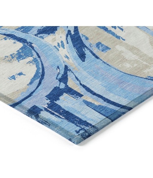 Addison Chantille ACN855-Sky 8 ft. X 8 ft. Round Rug