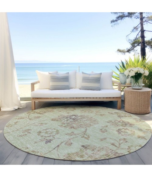 Addison Chantille ACN856-Aloe 8 ft. X 8 ft. Round Rug