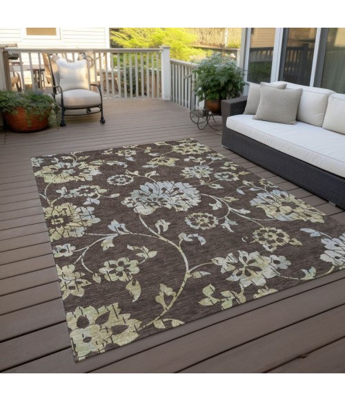 Addison Chantille ACN856-Chocolate 9 ft. X 12 ft. Rectangle Rug