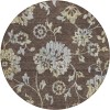 Addison Chantille ACN856-Chocolate 8 ft. X 8 ft. Round Rug