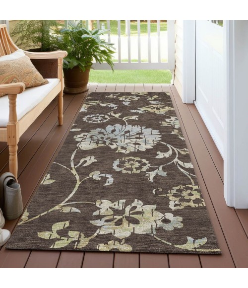 Addison Chantille ACN856-Chocolate 2 ft. 3 in. X 7 ft. 6 in. Rectangle Rug